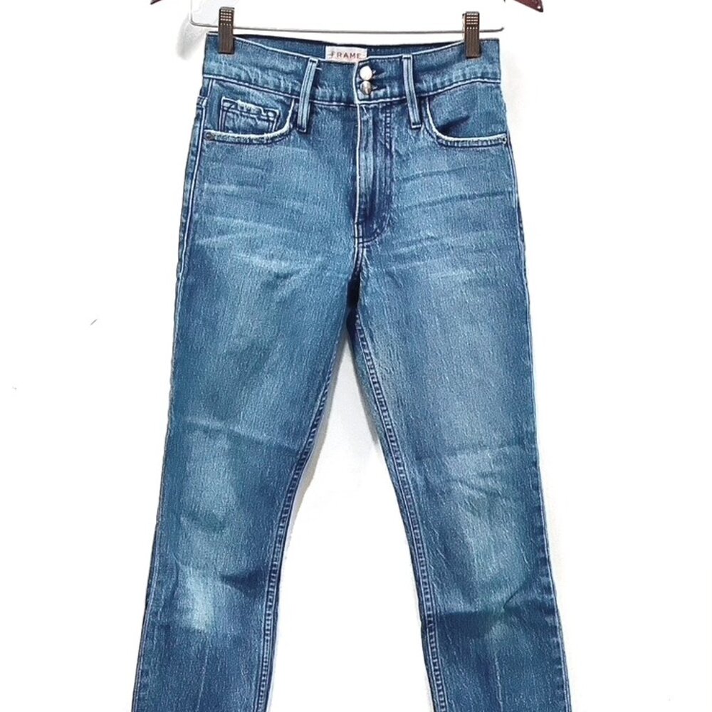 FRAME DENIM  Le Sylvie Slender Straight SIZE 25